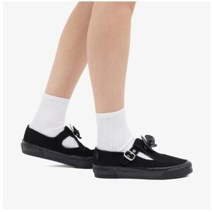 Vault by Vans x Goodfight OG Style 93 LX Black Leather Sneakers.